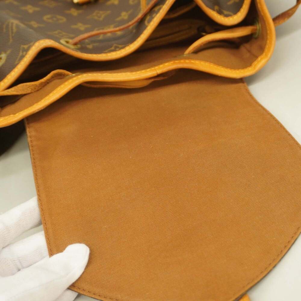 LOUIS VUITTON Brown Monogram Backpack - Picture 16 of 16